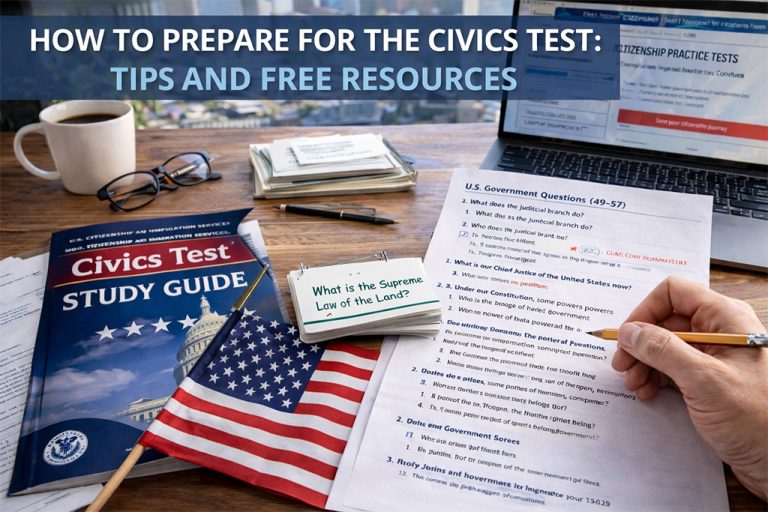 How to Prepare for the U.S. Civics Test | Free Study Tools & Attorney Tips